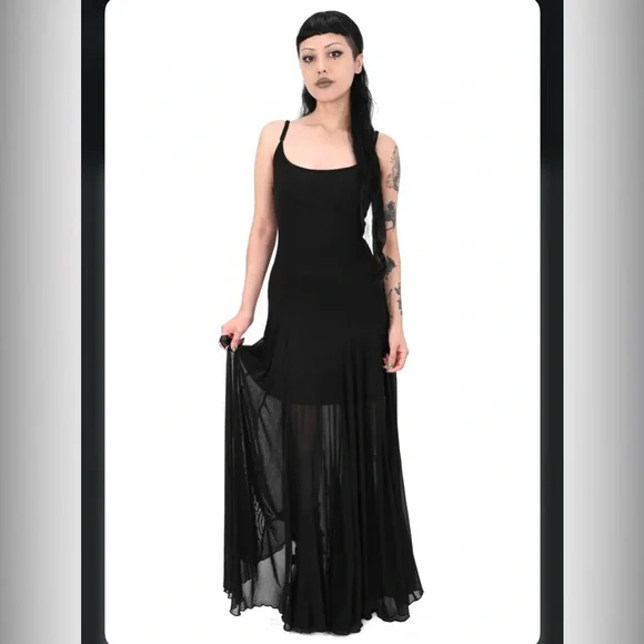 Foxblood Julia Mesh Dress 2XL sold out online - Picture 2 of 7